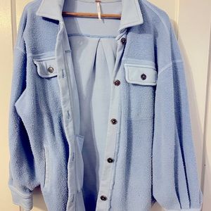 Free People Ruby Jacket in Rain Song XS